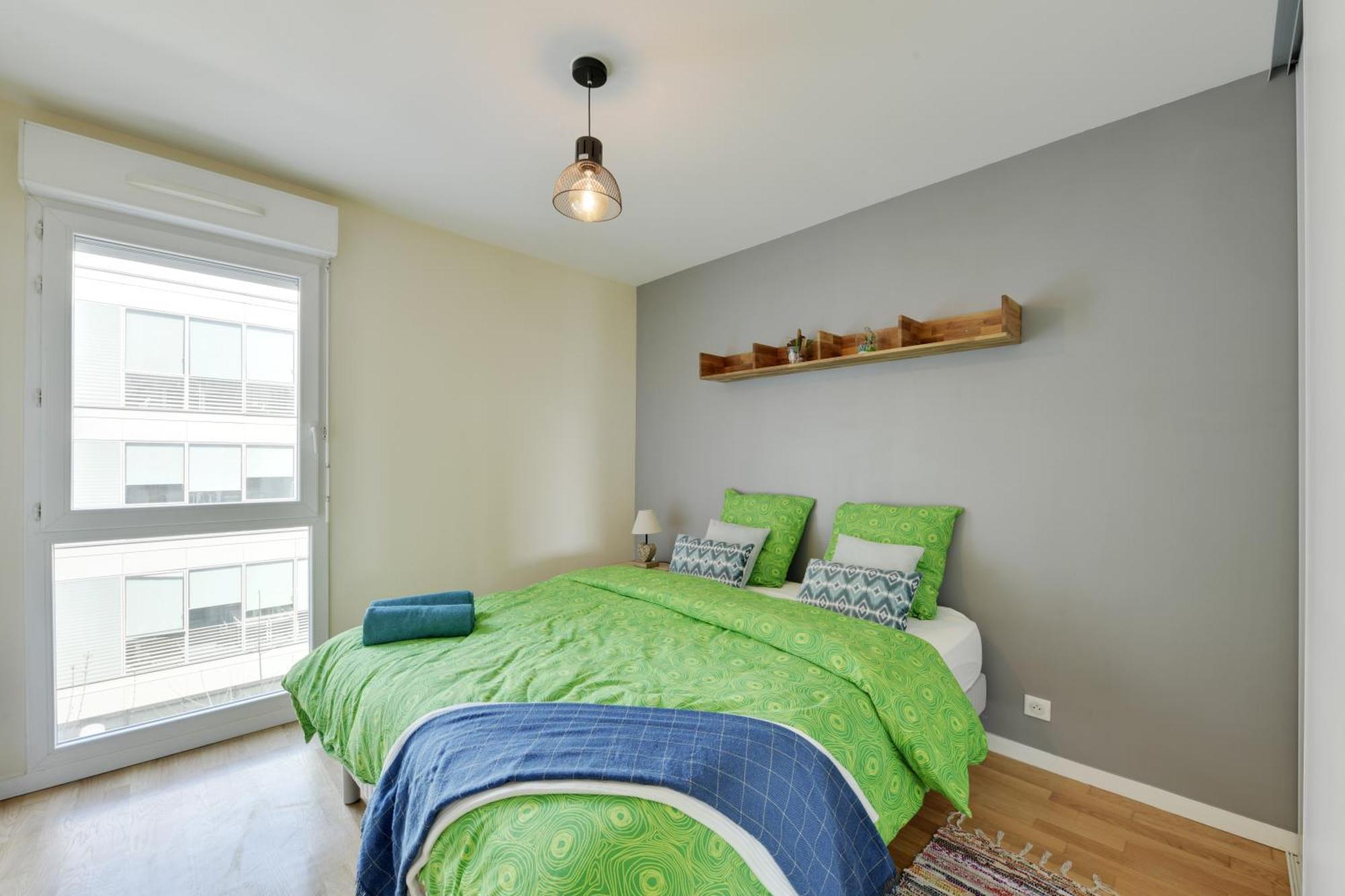 Chic Apartment With Superb View Of The Eiffel Tower Saint-Denis  Dış mekan fotoğraf